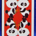 Alaska Trump Card (Panda Pattern) Showa Retro ☆Rare!!☆