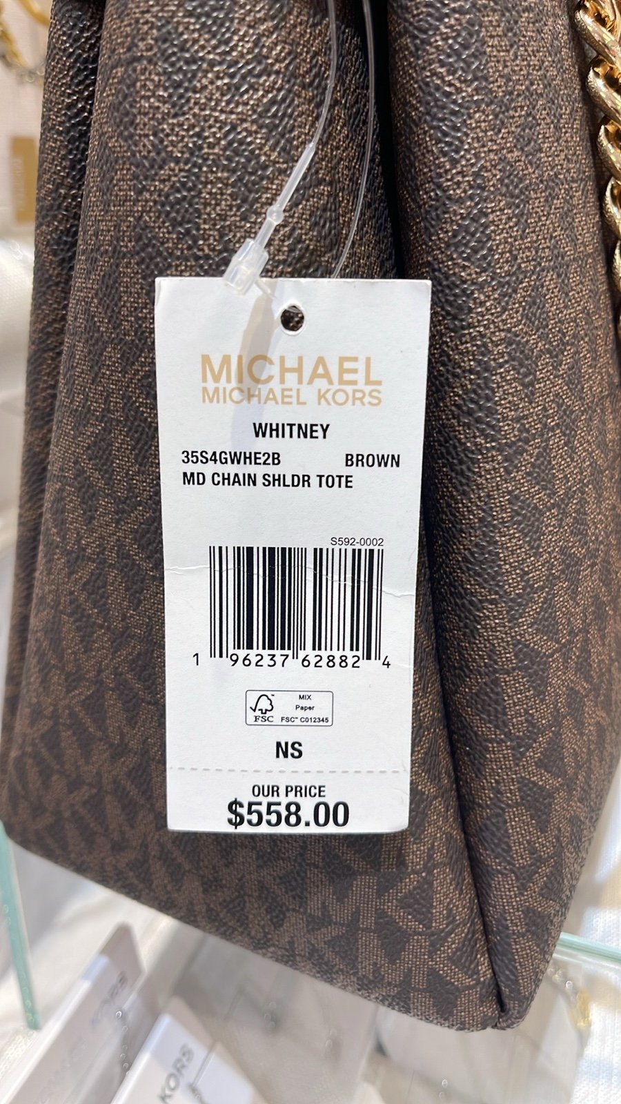 michael kors whitney mixed media