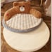 Cat Bed Bear Design Cushion Small Medium Dog Sleeping Beds Cats Durable Mat