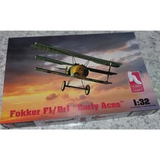 New Open Box 1/32 F1/DR1 Fokker Airplane