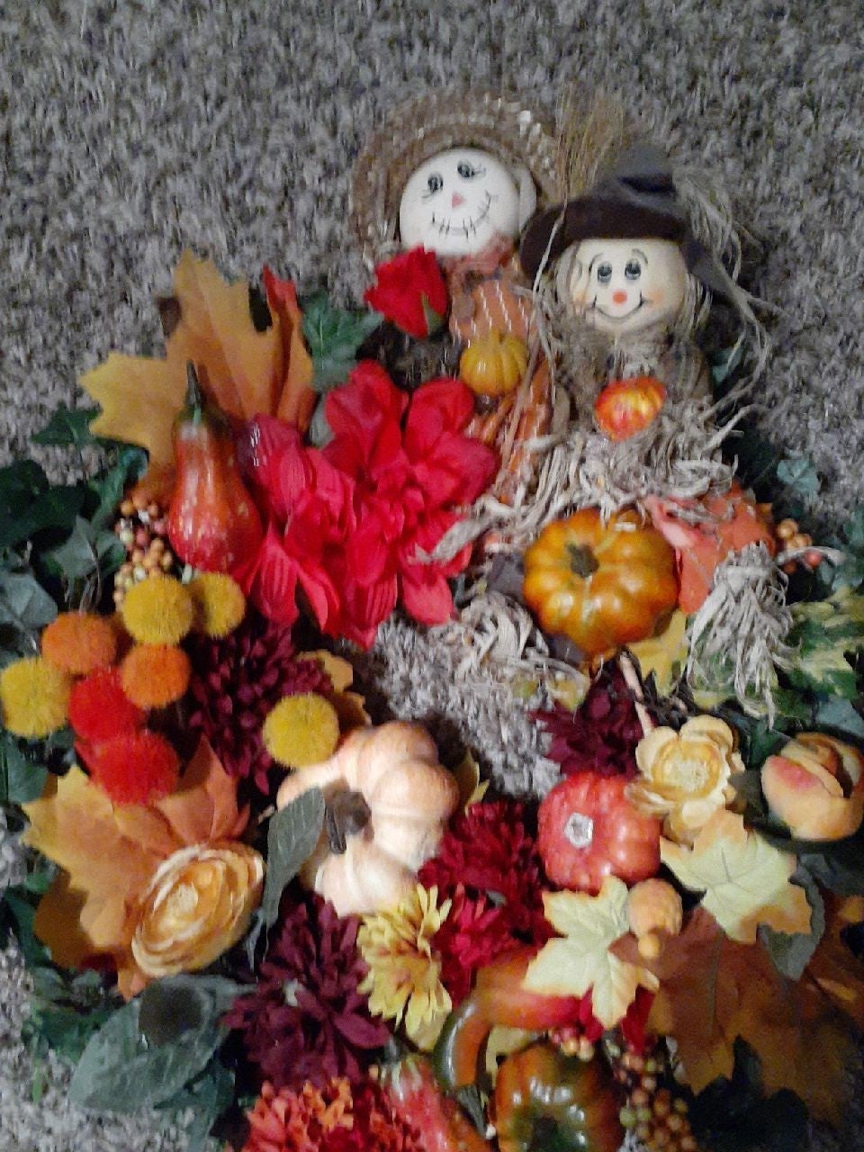 Fall door decor