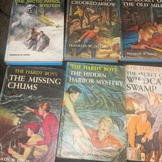 Vintage Hardy Boys 9 Book Bundle