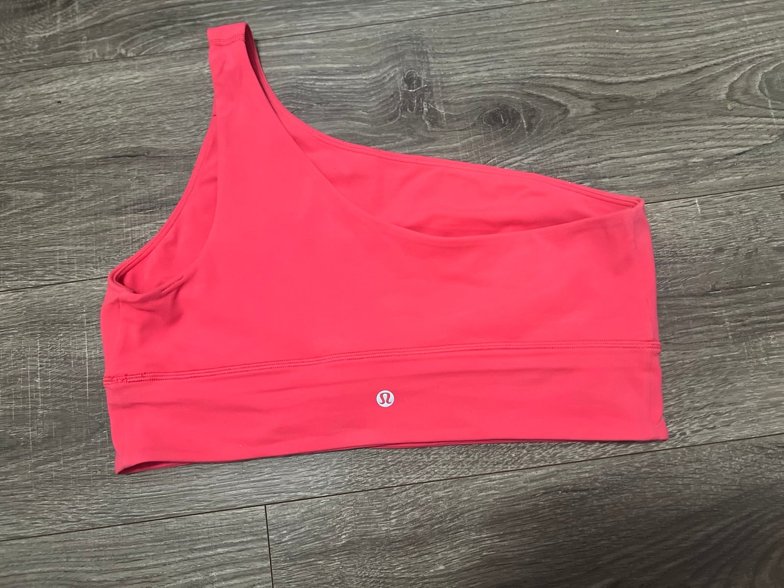 Lululemon Align Asymmetrical Bra *Light Support, Lipgloss Women's Size 14