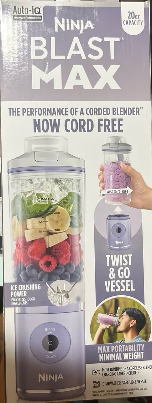 Ninja blast max XL portable blender