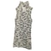 Zara Mock Sweater Womens Size M Cream Black Sleeveless Alpaca Wool Blend Casual