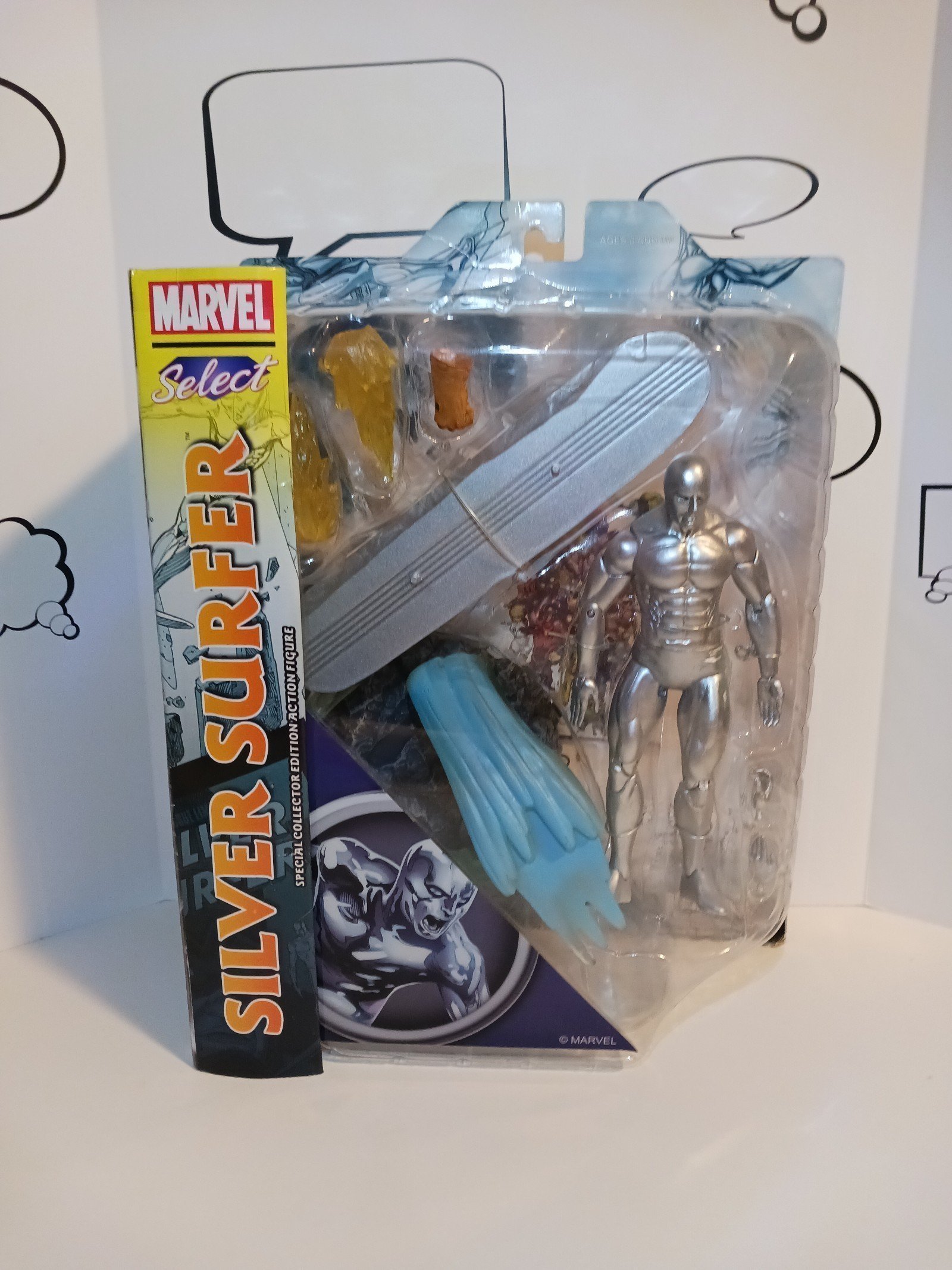 Diamond Select Toys MARVEL Select SILVER SURFER Extremely RARE