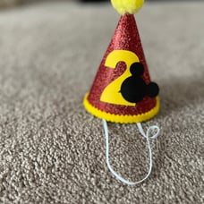 Two mickey birthday hat