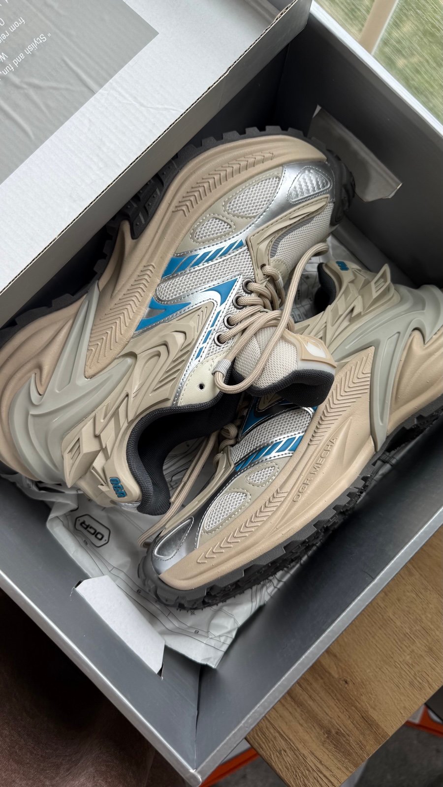 OGR rattlesnake chunky sneakers Fashion sneakers