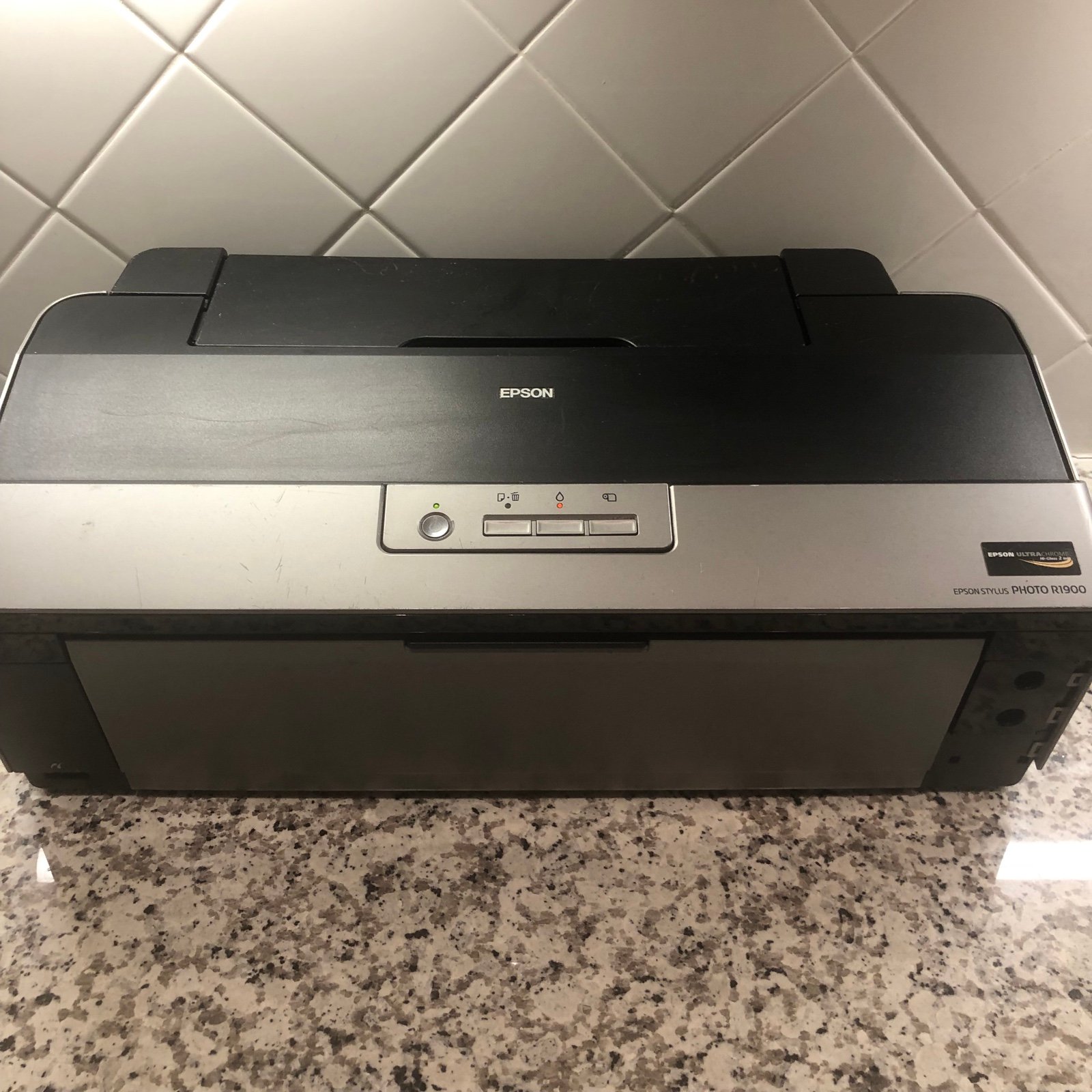 Epson Stylus Photo R1900 Digital Photo Inkjet Printer - Power Tested Only