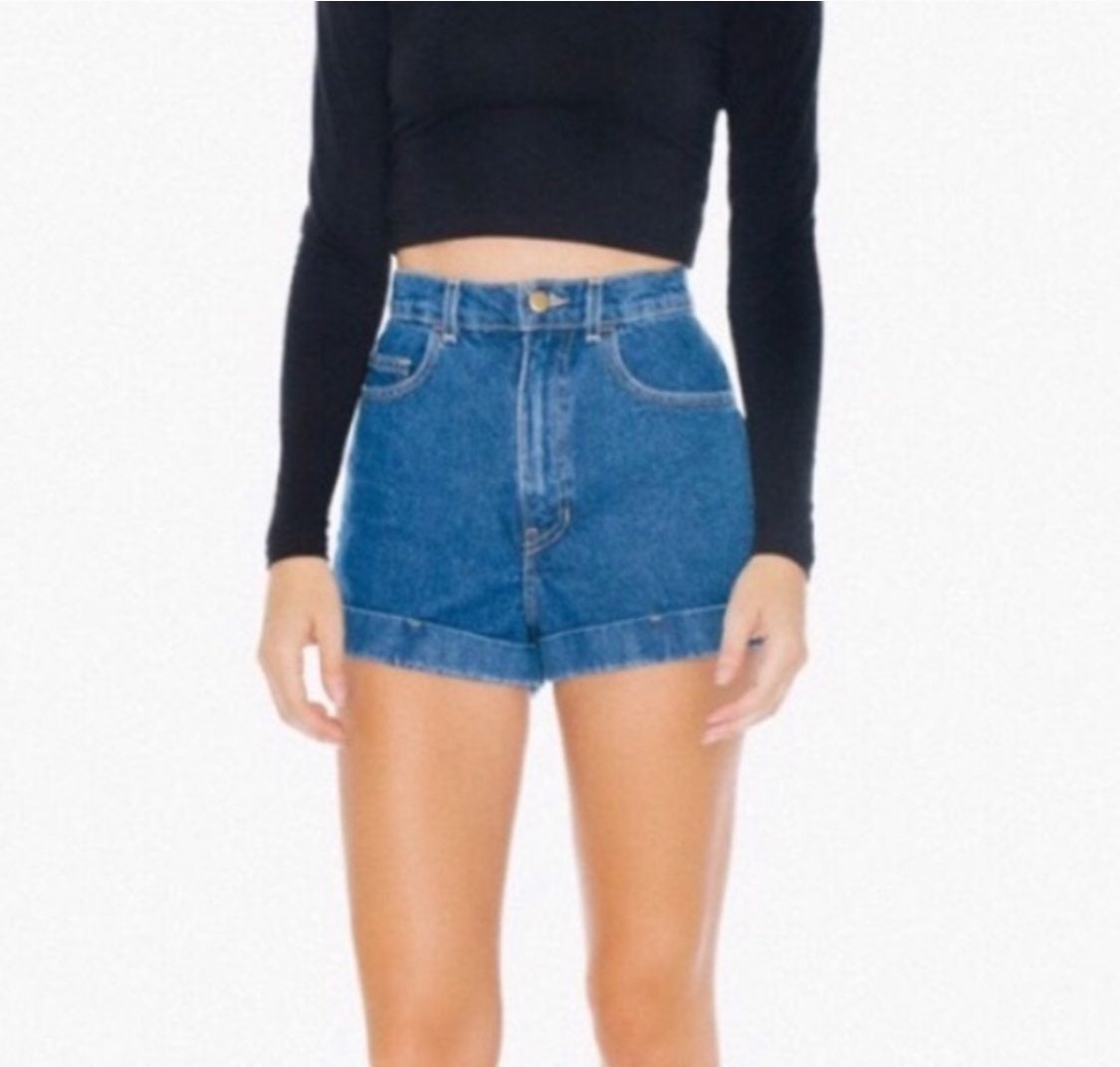High Waisted shorts American Apparel
