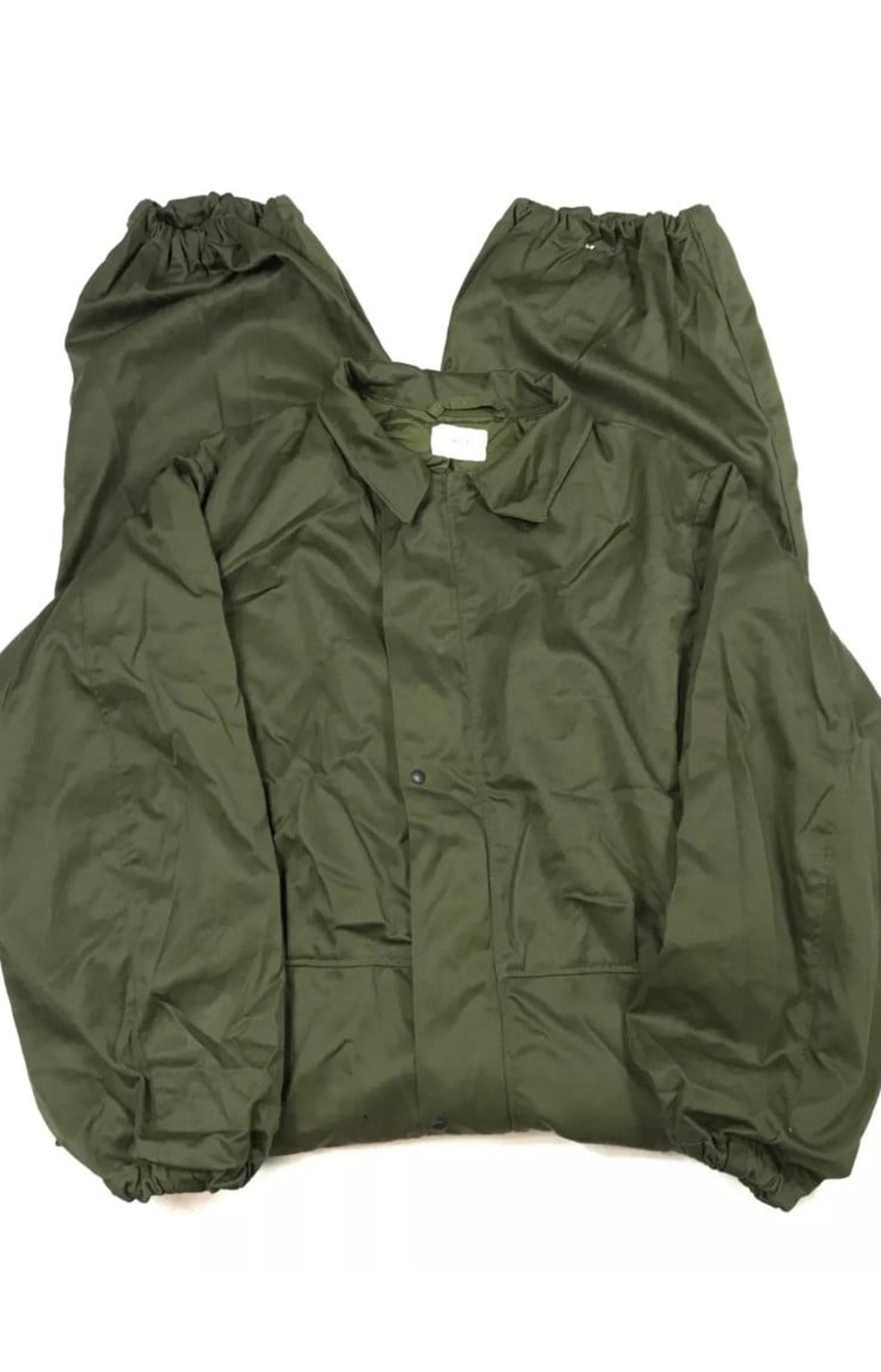 Military Mechanics Coveralls Mens Large Army Green Full Zip Cold Weather Uniform