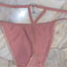 Rare Sexy Little Things Vintage Key CrystalCharm Thong Panty V-String Panties