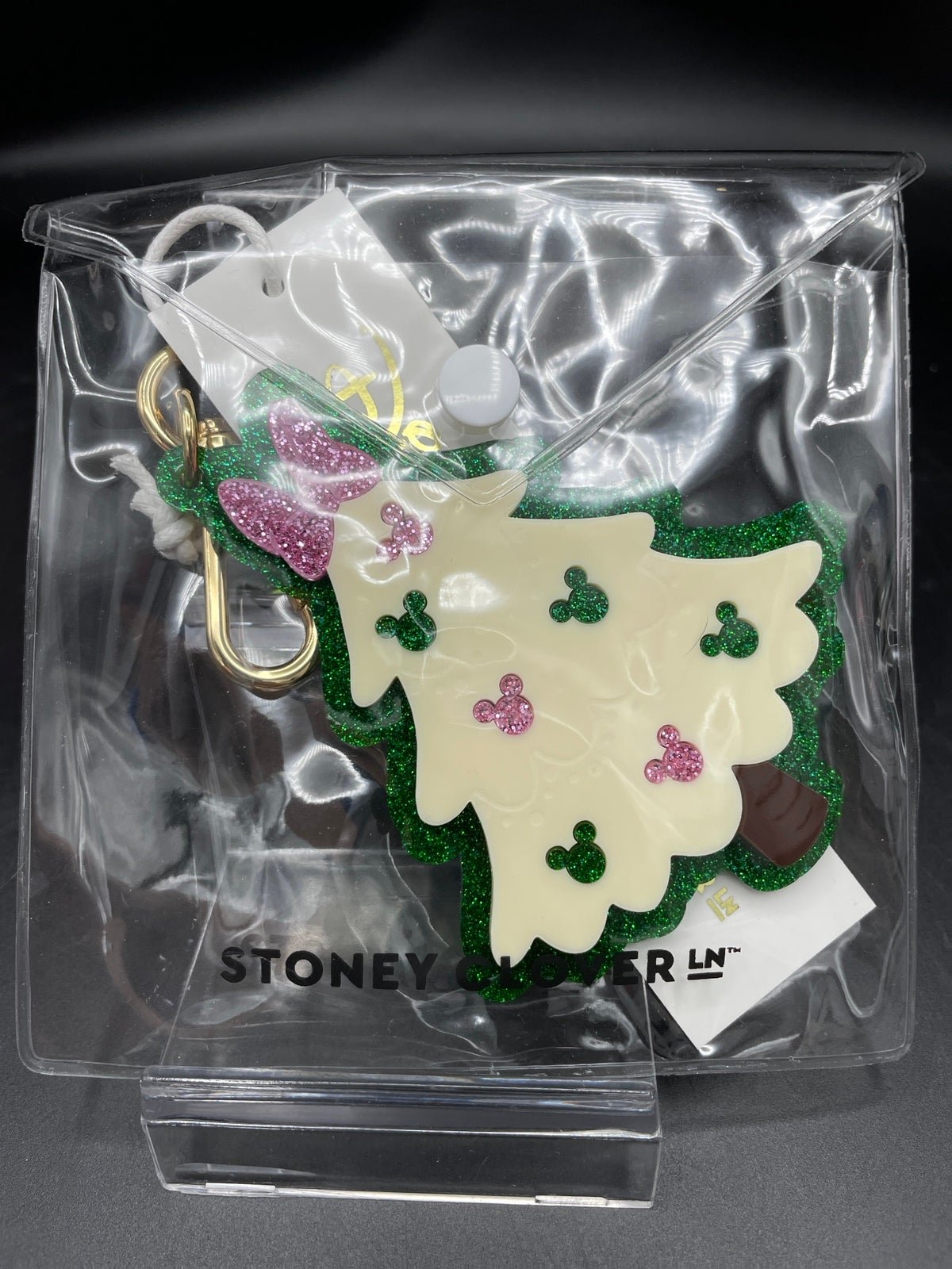 Stoney Clover X Disney Christmas Tree keychain