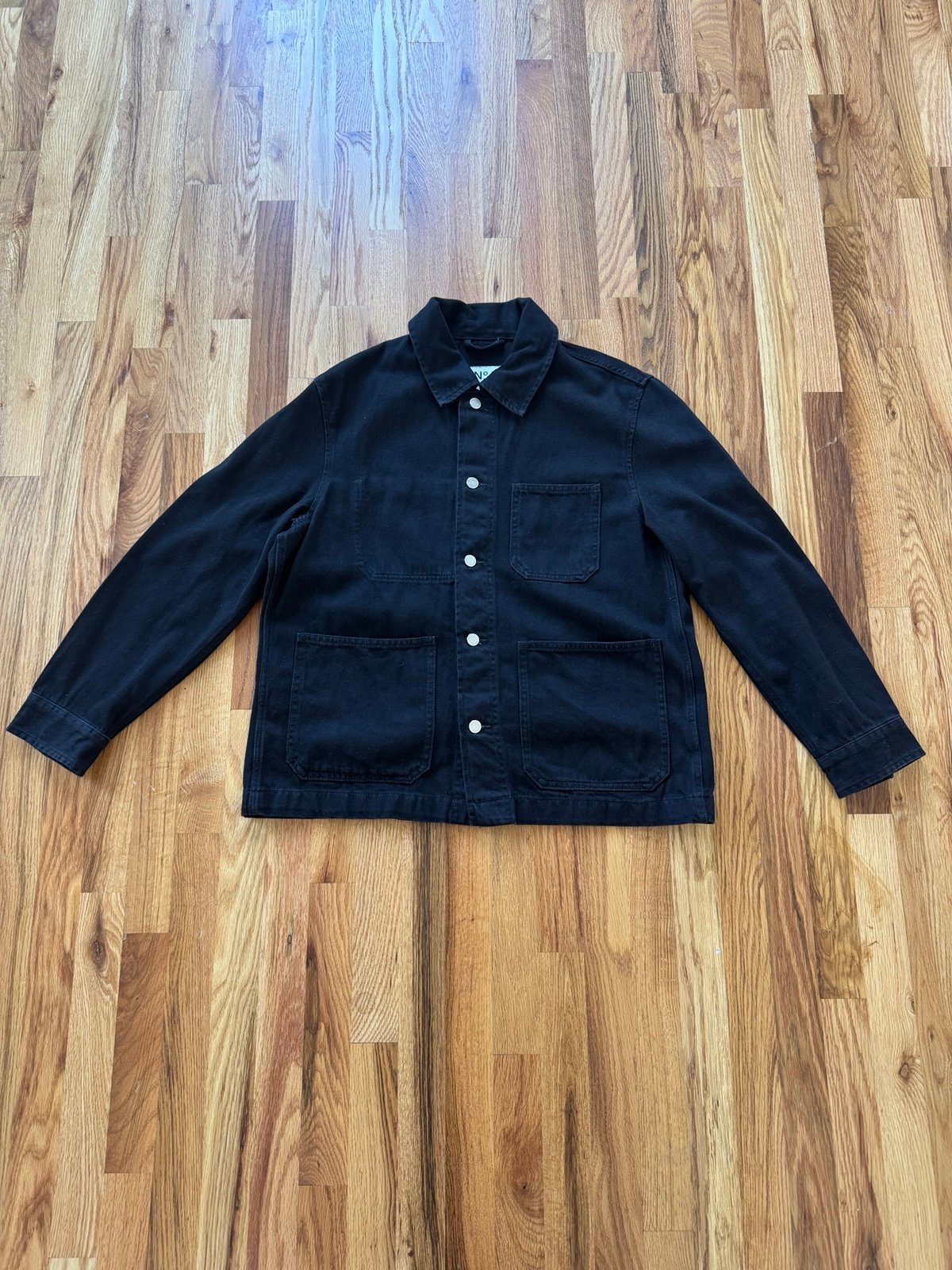 H&M black jacket size large