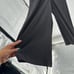 Calvin Klein rolled cap sleeve elastic tie waist cropped wide leg party outfit