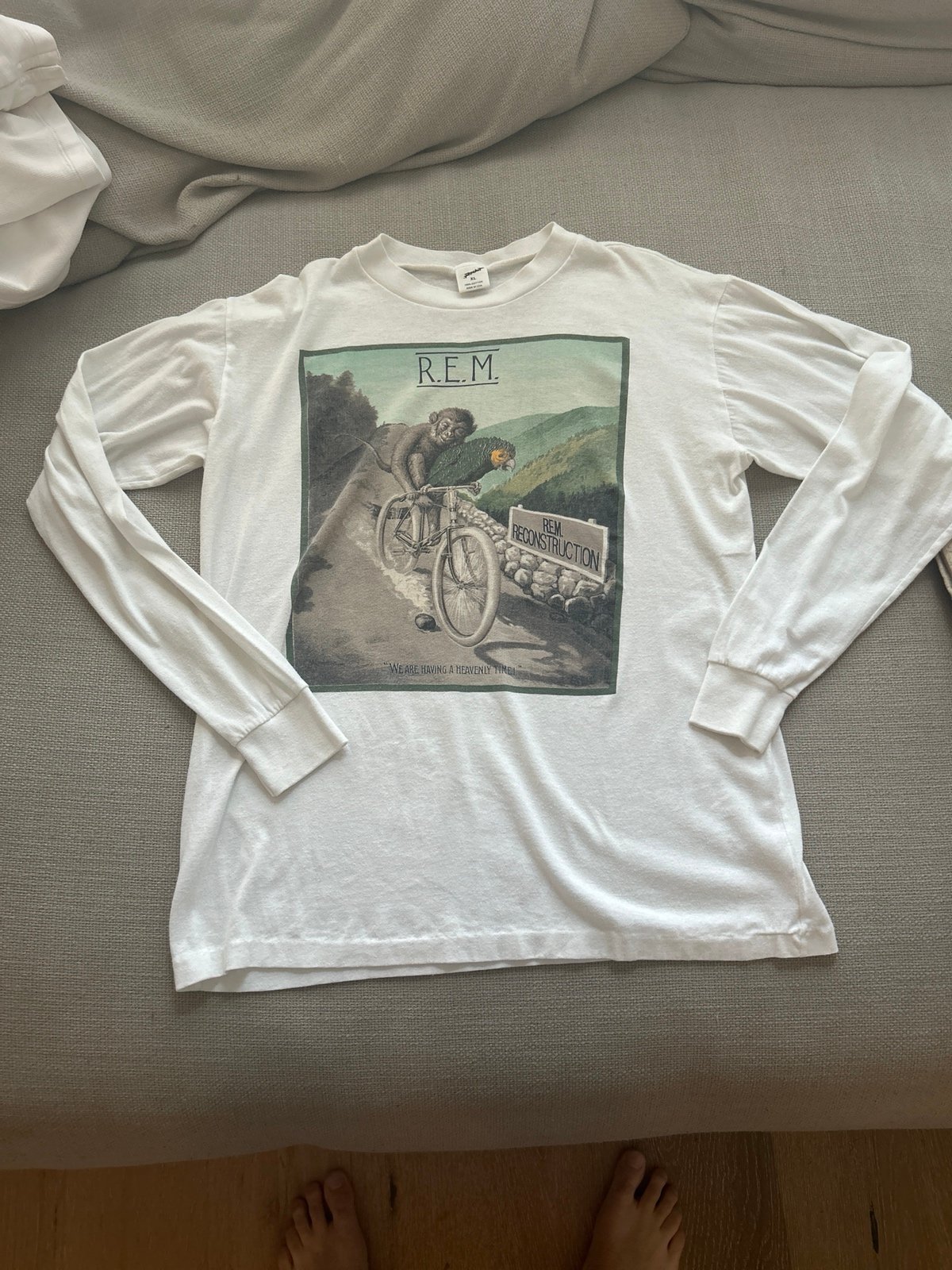 R.E.M. 1985 Reconstruction Tour Band T-Shirt