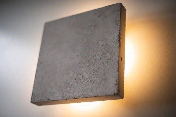 103.6 cn concrete wall sconce SC#544 above bed decor. bedside wall lamp