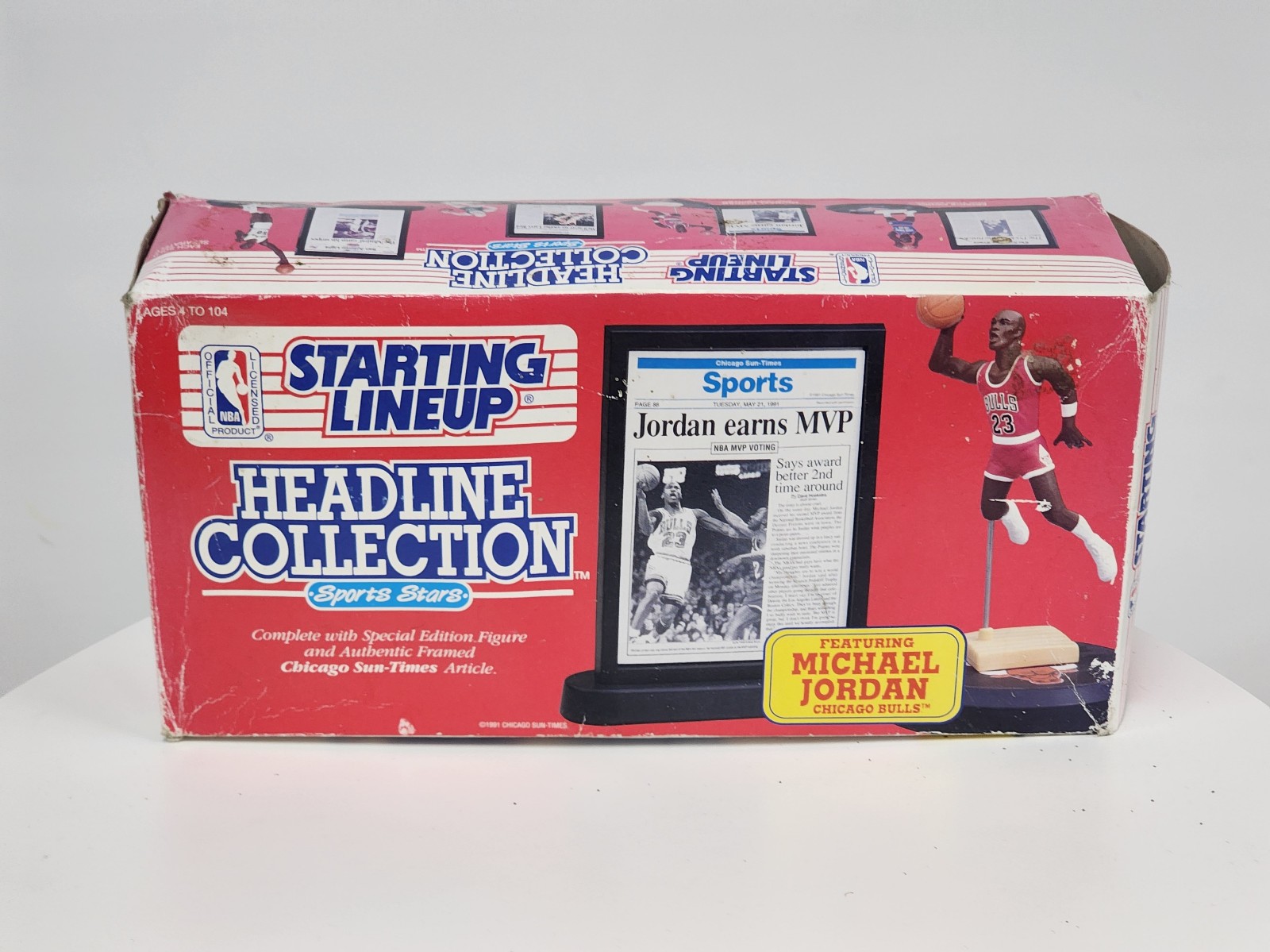 Collectible Michael Jordan Chicago Bulls Starting Lineup Figure - Limited Editio