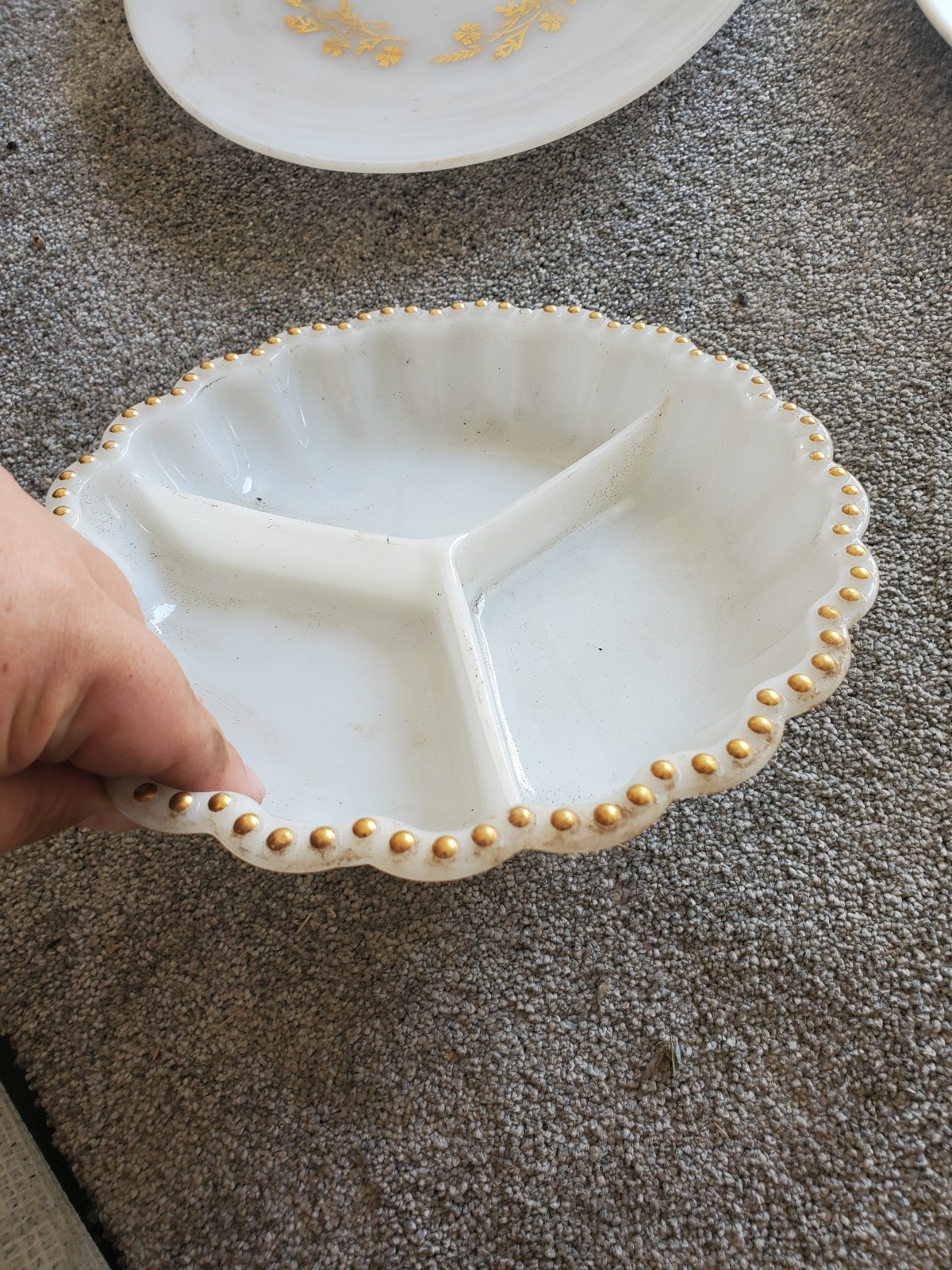 Gold lined China