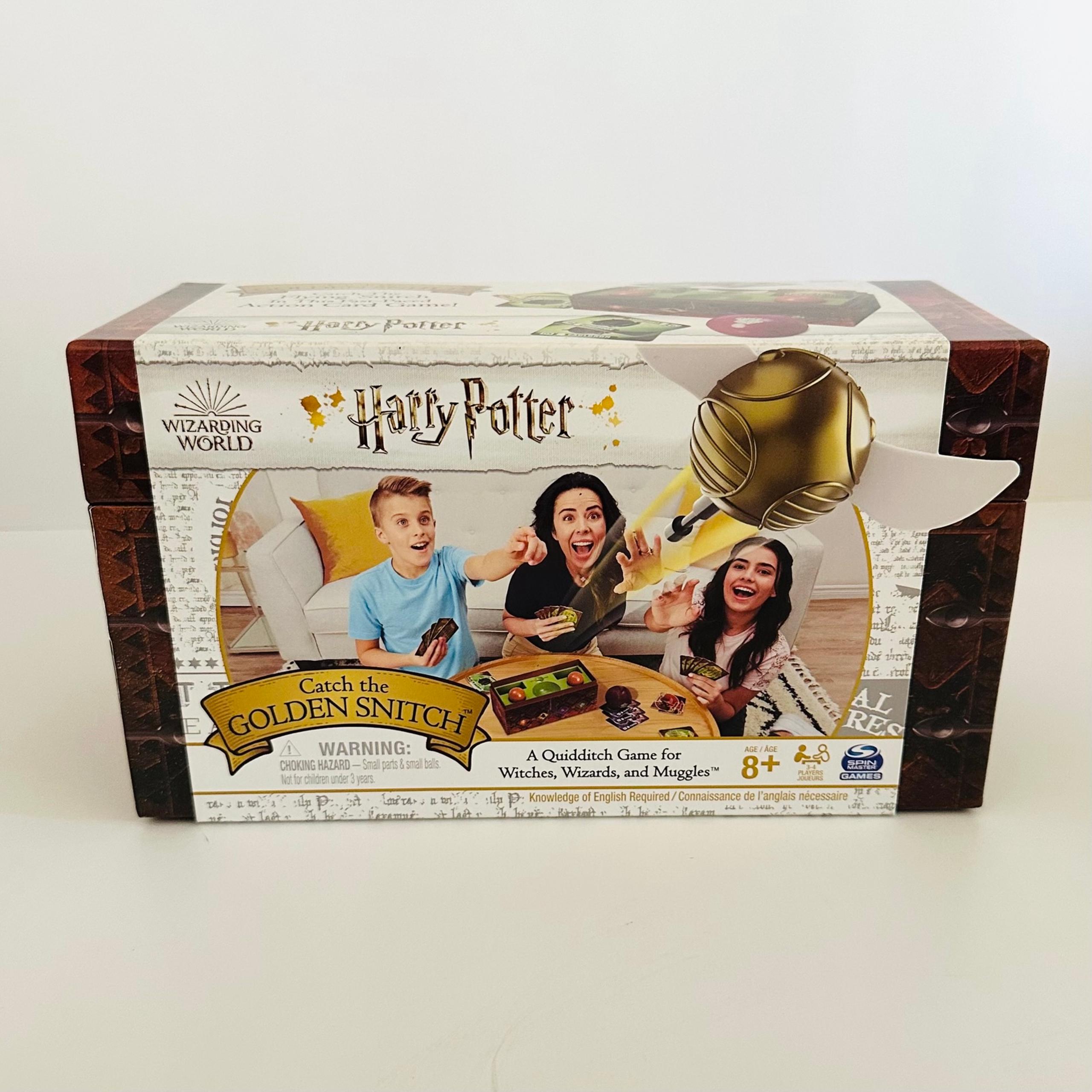 Harry Potter Catch The Golden Snitch - A Quidditch Board Game. NEW
