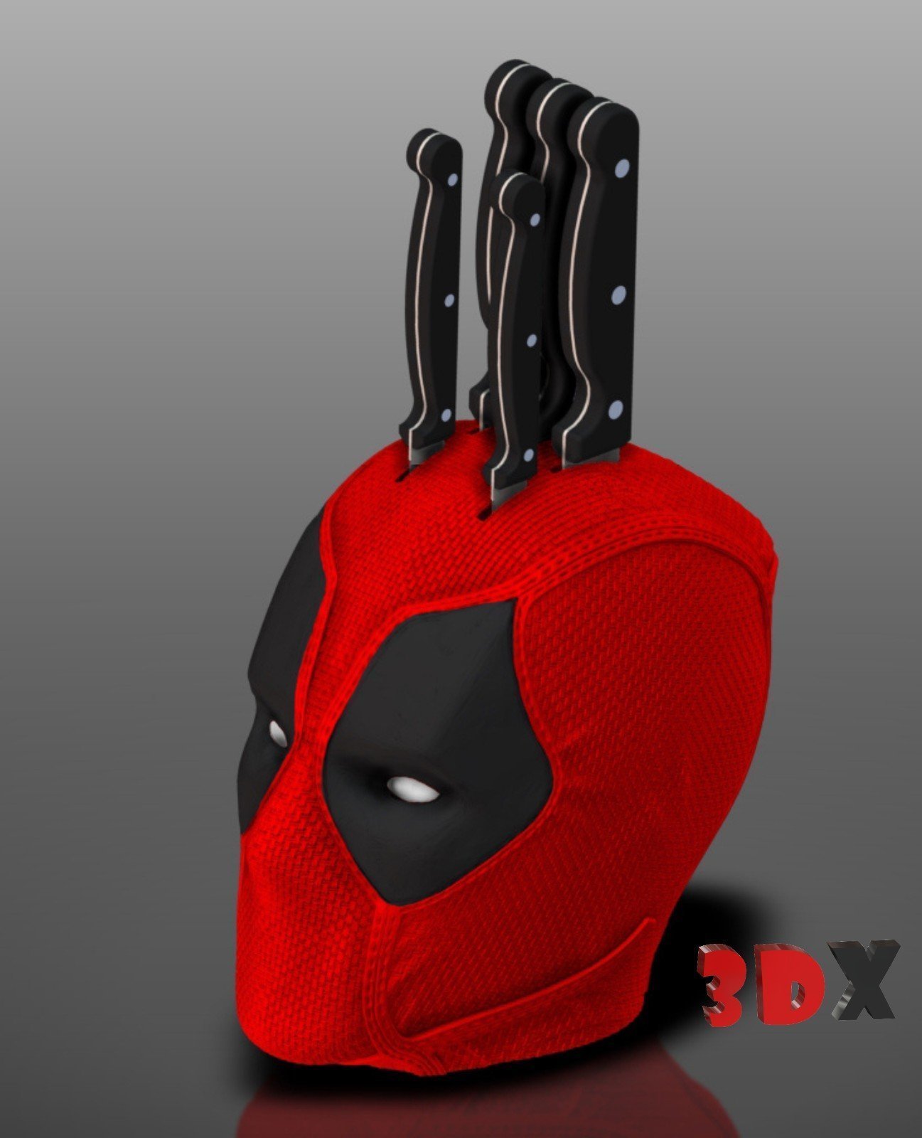 Deadpool knife holder