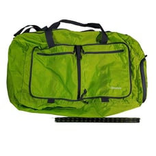 Homdox 28 L Duffle Bag with Shoulder Srap Green Nylon Shoe Pocket