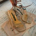 Sergio Rossi Rose Gold heels