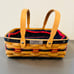 NWT Longaberger 2004 Bee Basket Big Dreams Bright Stars with Two Liners