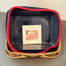 NWT Longaberger 2004 Bee Basket Big Dreams Bright Stars with Two Liners
