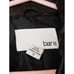 Bar III Women S Black Faux Leather Moto Jacket Studded Full Zip Pockets Cropped