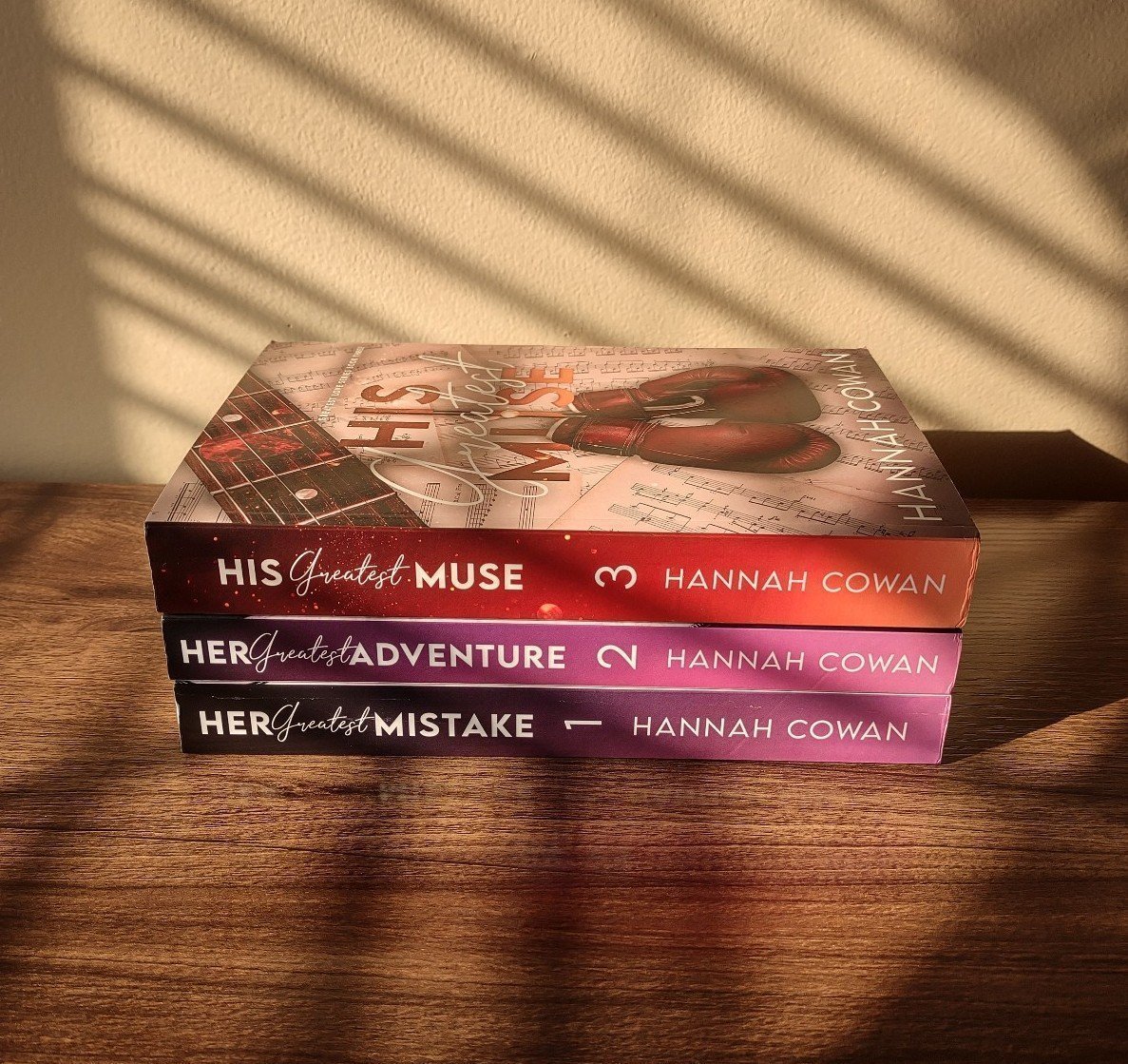 SIGNED Hannah Cowan Greatest Love Series Book Bundle