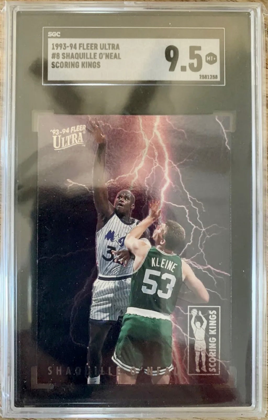 1993-94 Ultra Scoring Kings Of Shaquille O’Neal SGC 9.5 POP 1