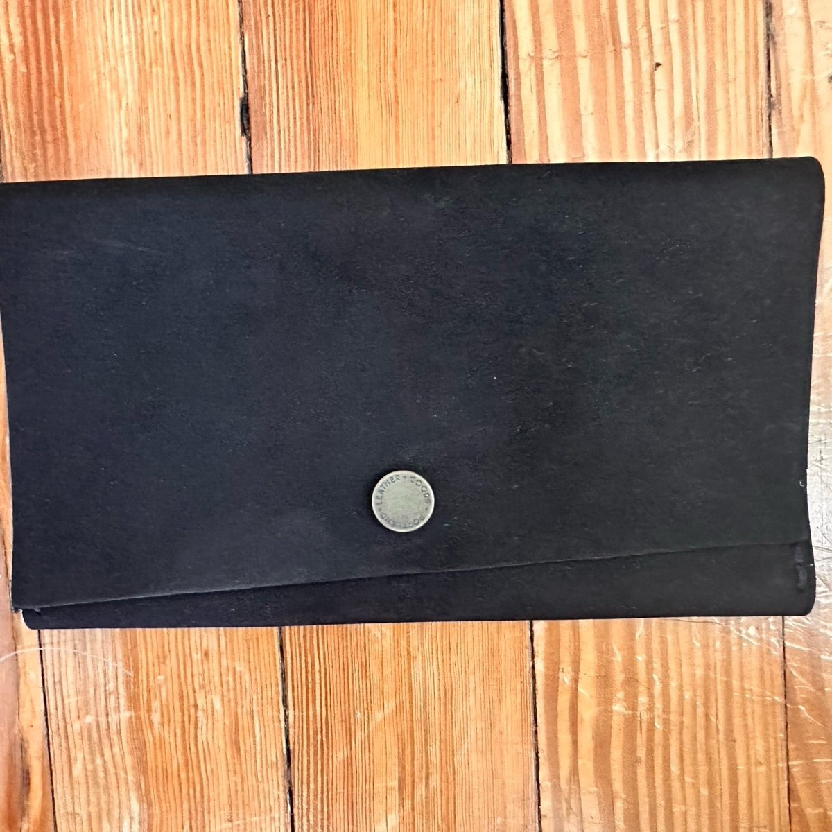 Portland leather trifold wallet