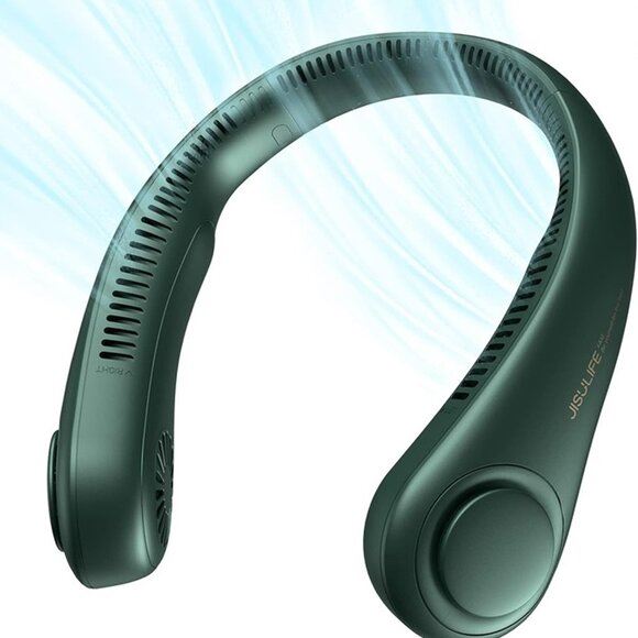 NEW Portable Neck Fan, Hands Free Bladeless Fan, 4000 mAh Battery Operated