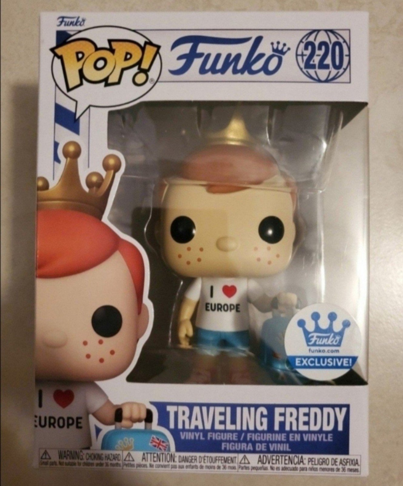 Funko Pop Traveling Freddy #220