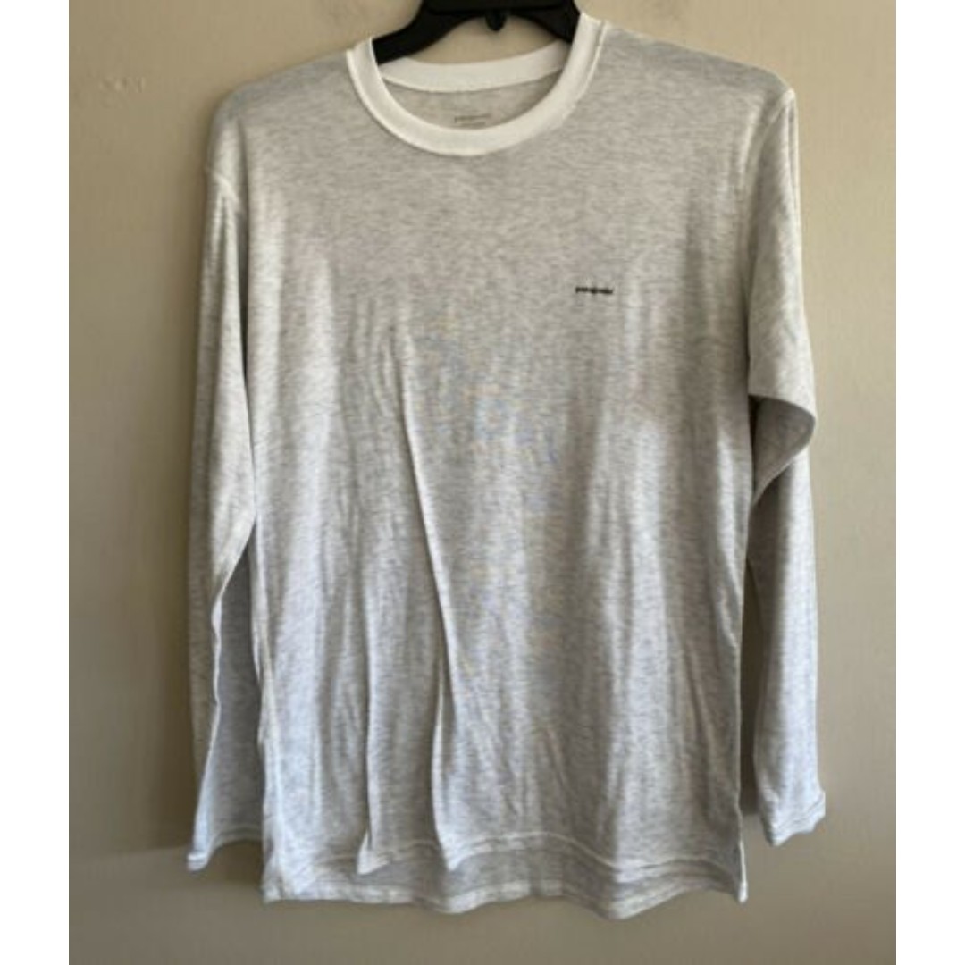 Patagonia Capilene Mens Shirt Base Layer Thermal Heather Gray Outdoors Size XL