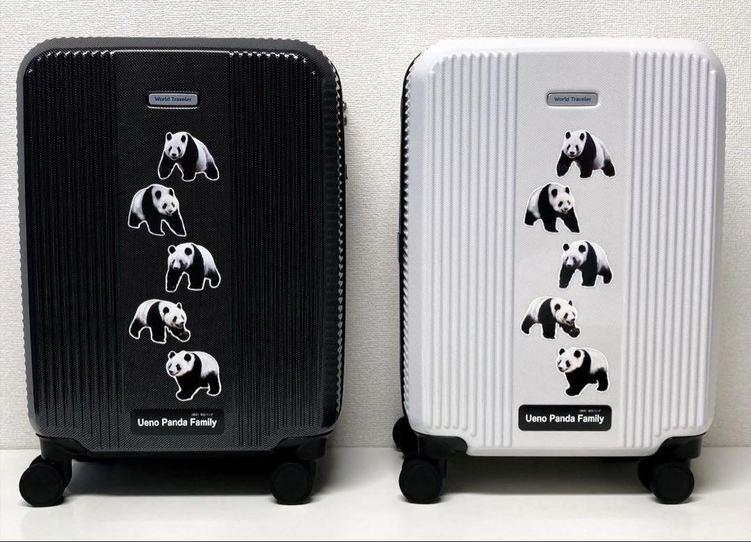 Ueno Panda Family Suitcase, Ueno Panda, Matsuzakaya Department Store, Carry Bag