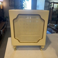 Cream Newspaper/Vinyl holder