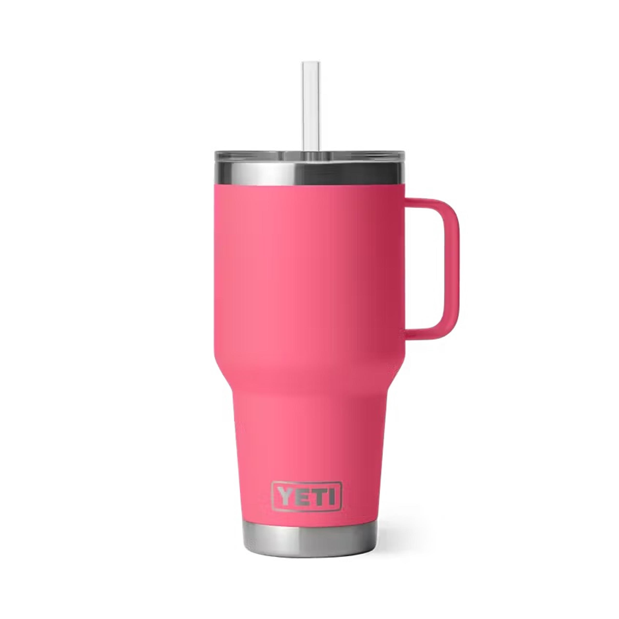Yeti Rambler 35 oz Straw Mug - Tropical Pink
