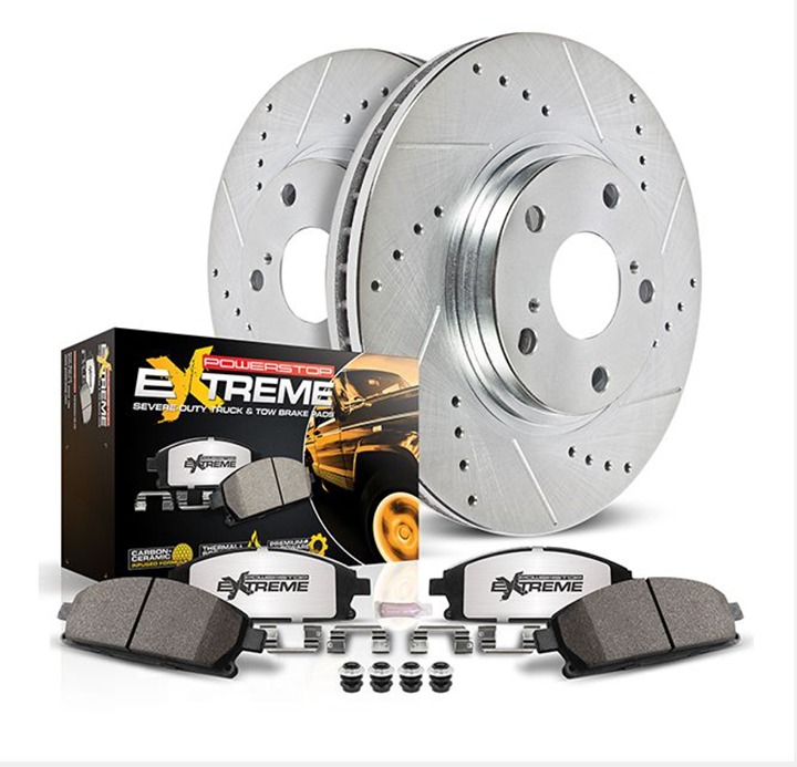 Power Stop - All Branded Compatible with/Replacement for Jeep Disc Brake Kit-Z36