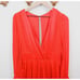 Free People Womens Not You Baby V-Neck Wide Leg Jumpsuit, size 10