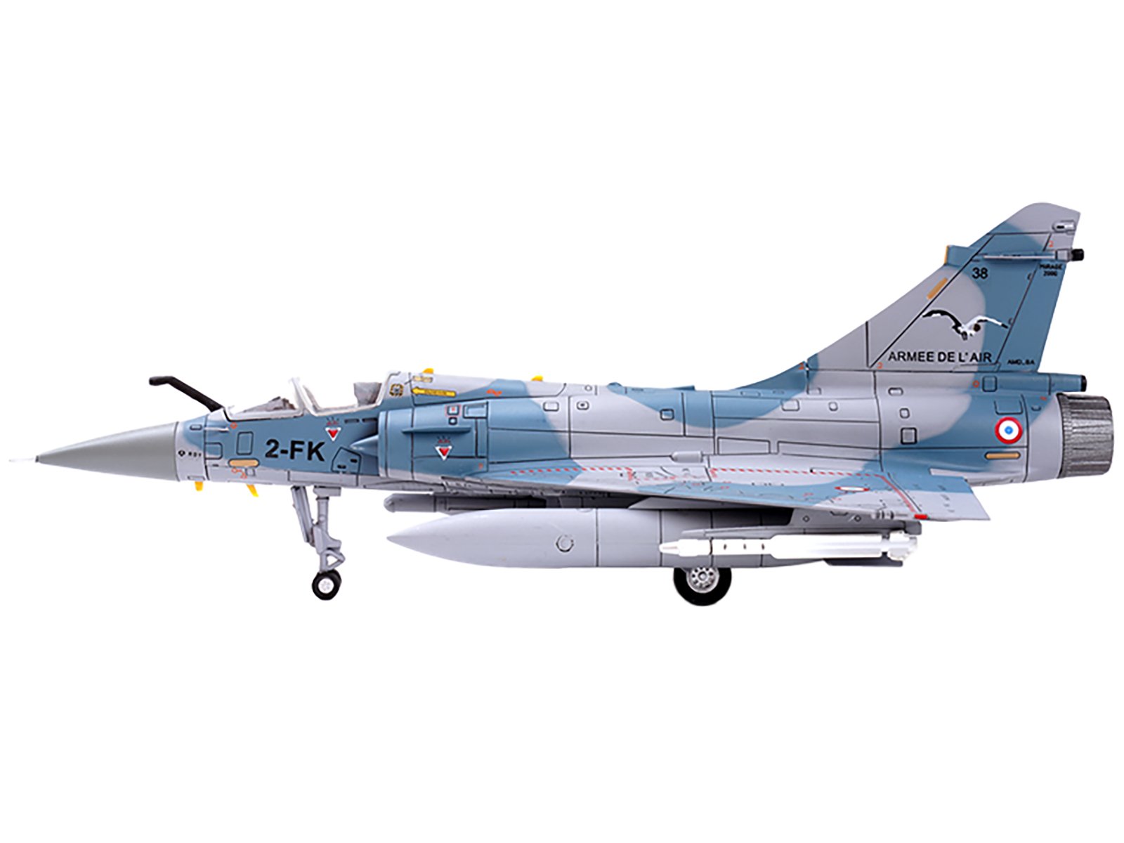 Dassault Mirage 2000-5F Fighter Aircraft 2-FK Cigognes French Air Force Wing
