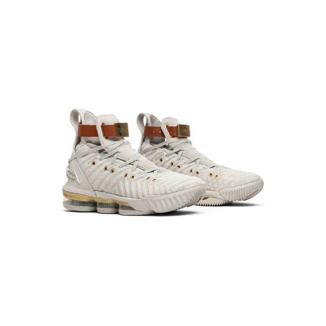 NEW Nike Lebron 16 HFR Harlem Fashion Row Sail BQ6583-100 Women Sz 8.5