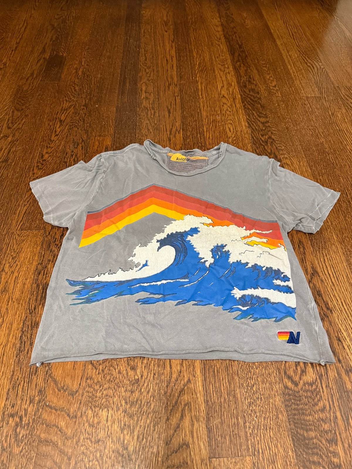 Aviator nation wave rare tee