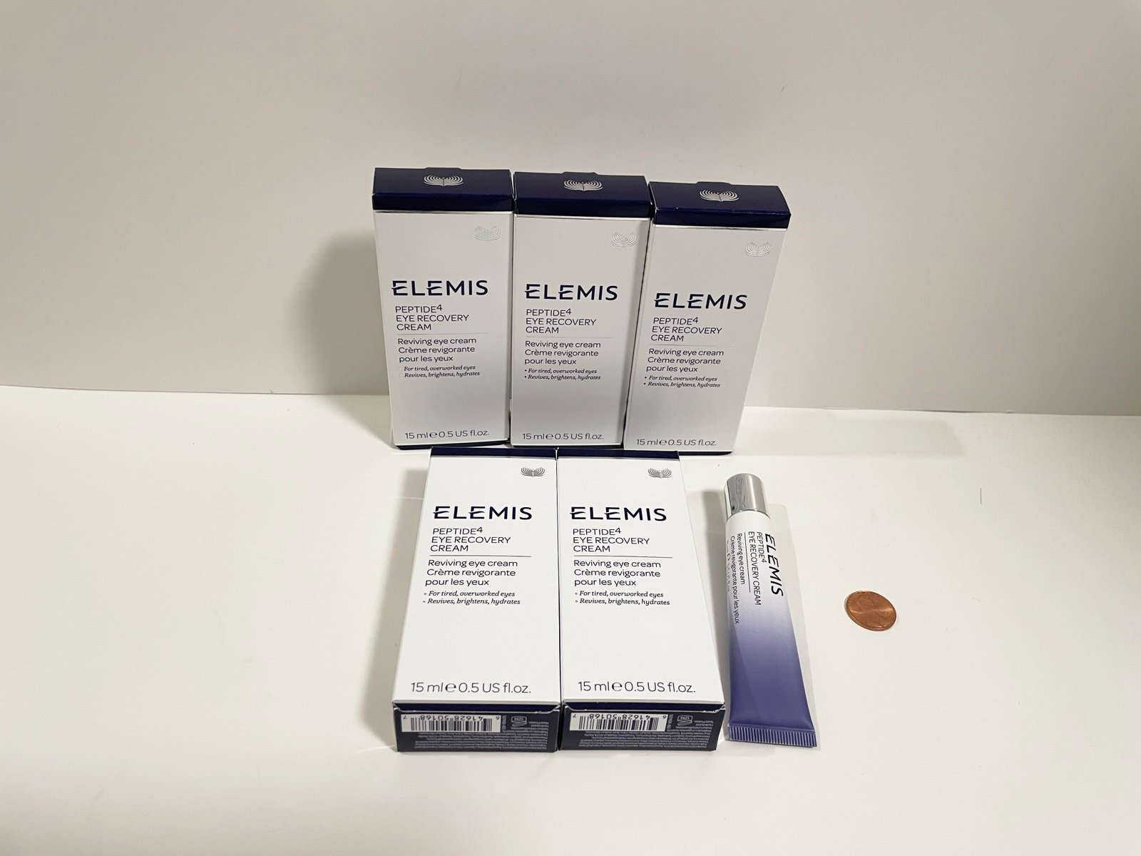 5 Elemis Peptide 4 Eye Recovery Cream 0.5 fl oz 15 mL