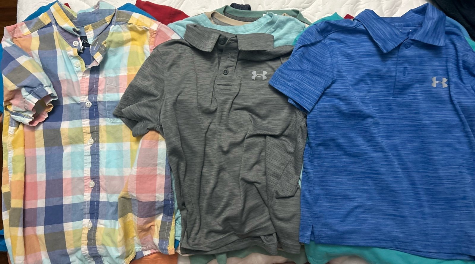 Boys 6/7 summer shirt lot