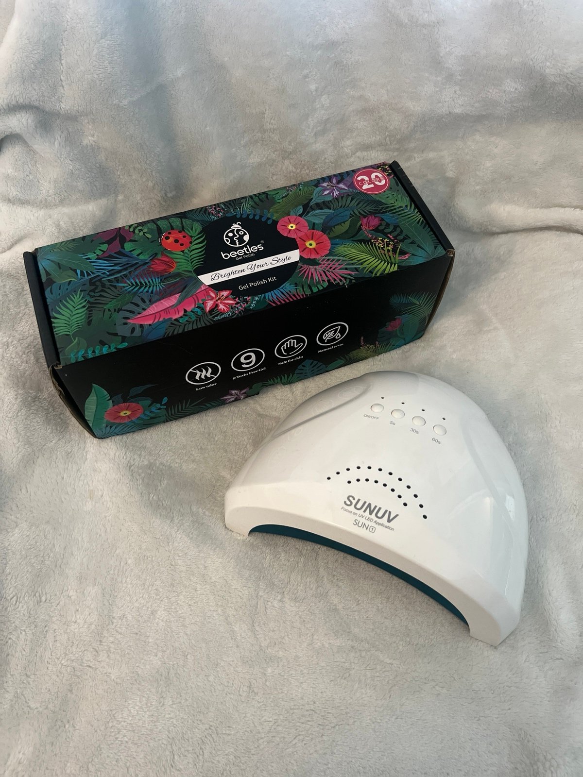 Gel Nail Kit! Gel Polishes + UVLED Lamp