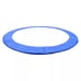 15FT Round Trampoline Safety Pad Blue Spring Frame Cover