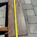 Vintage foldable kids wooden out door patio porch bench