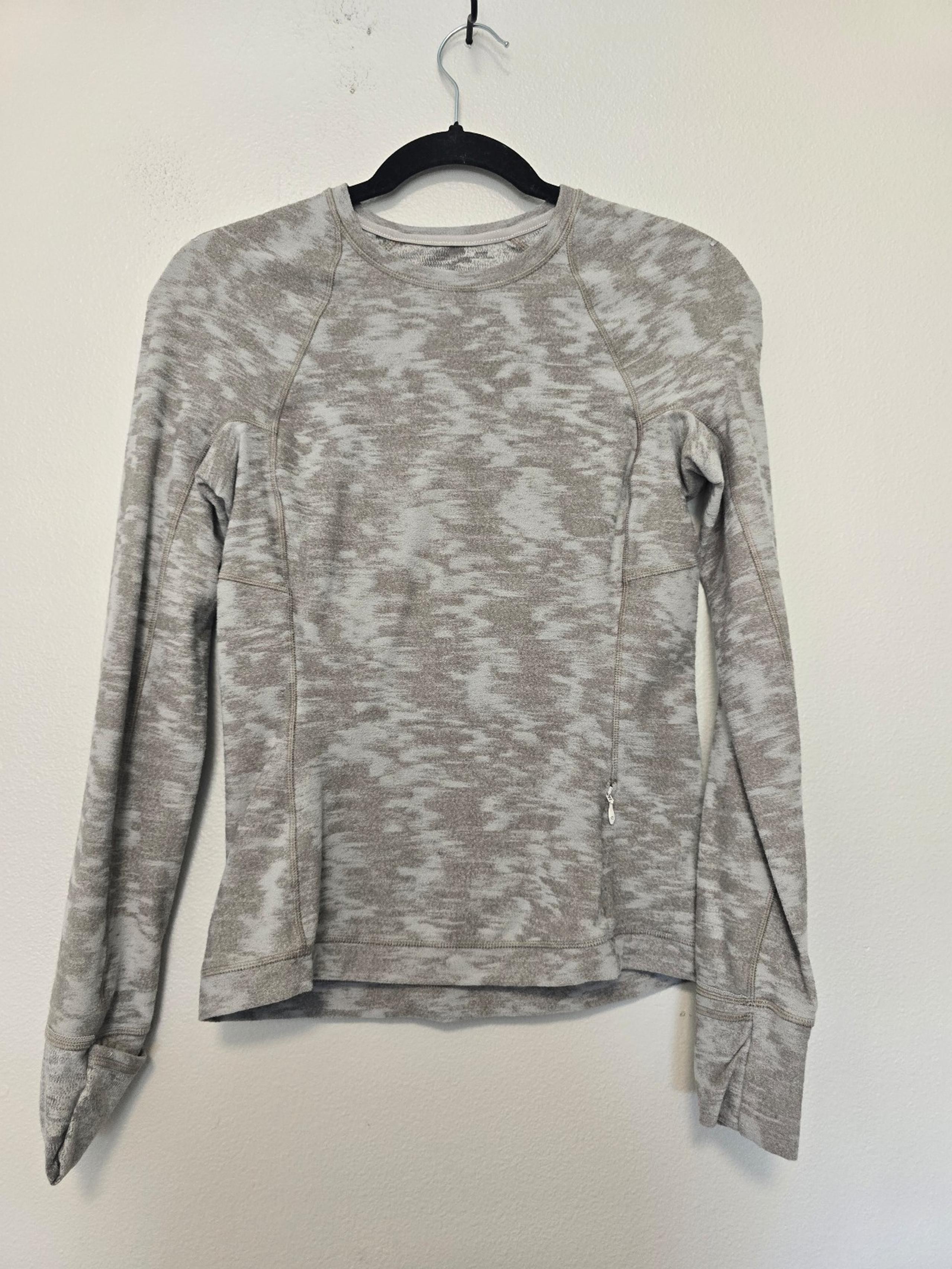 EUC Women's lululemon athletica Its Rulu Run Long Sleeve Athletic Shirt Size 6